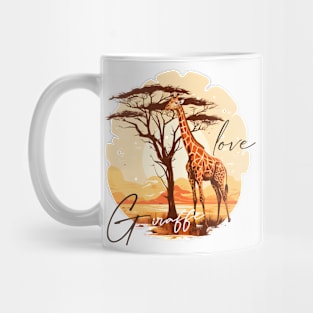 Lovely Giraffe Mug